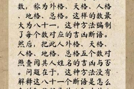 姓名学中五格代表的含意-姓名学-姓名分析姓名